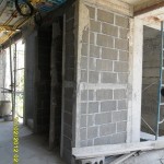 09_Brick wall for Shaft service near Lift  Building A